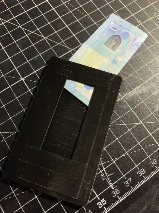 Card bill cash holder