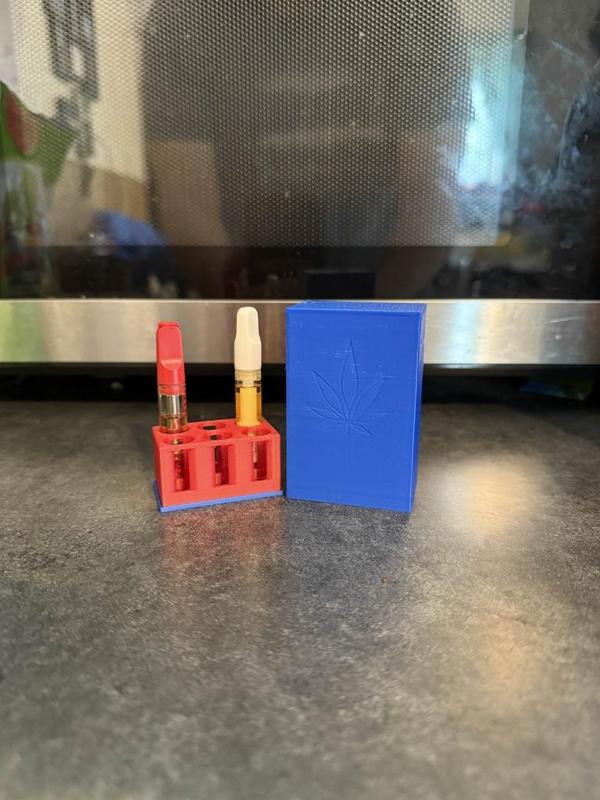510 Vape Cart Case with Lid