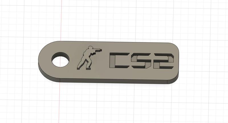 CS2 key chain.