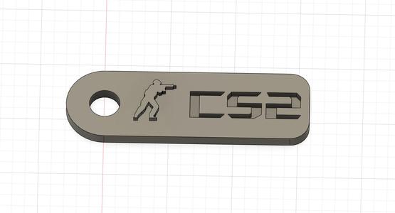 CS2 key chain.