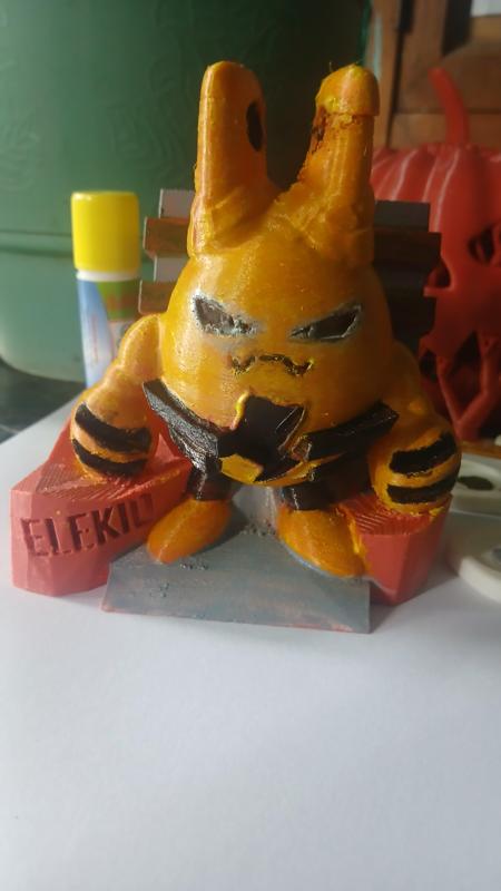 Elekid Pokemon Bust