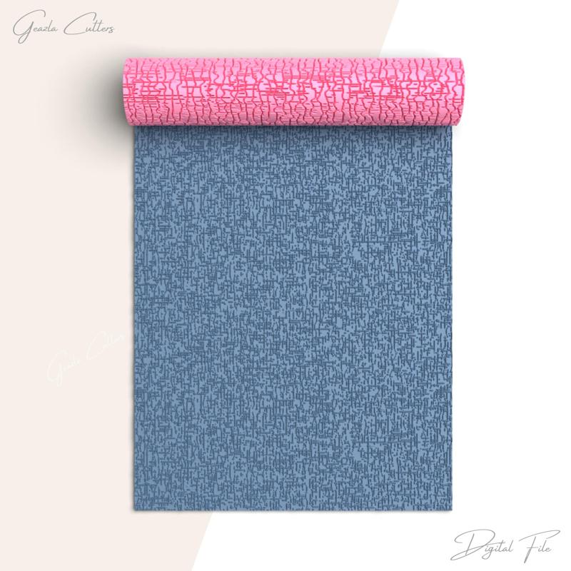 Jean Texture Roller For Polymer Clay, Fabric Clay Texture Roller, Clay Tool, Printable STL, No: 781