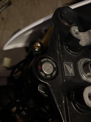 CRF110 Grom Ignition Key and Fuel Light Bracket