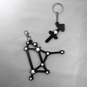 Sagittarius Constellation and Zodiac Symbol Keychain Bundle - 3D Printable STL Files - NO AMS - COMM