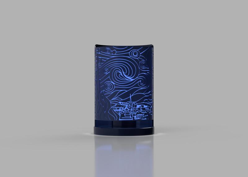 The Starry Night Lamp