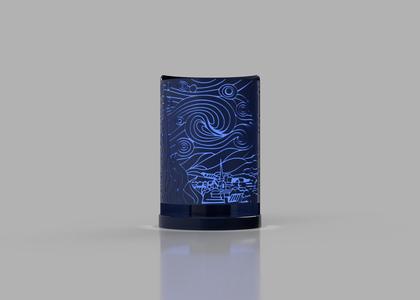 The Starry Night Lamp