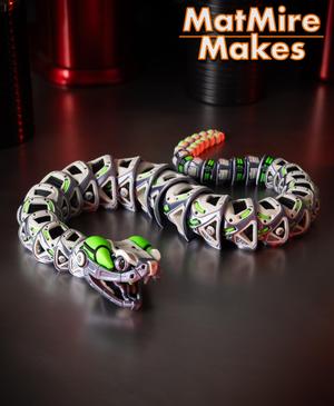 RoboRattler - Robot Rattlesnake - Articulated Figure