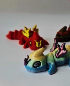 Wiggleflame Dragon - Flexi 