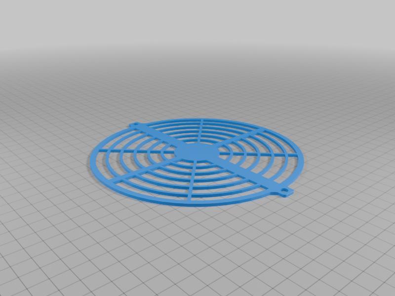 172mm / 162mm round fan grille