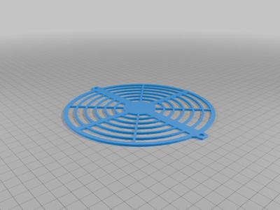 172mm / 162mm round fan grille