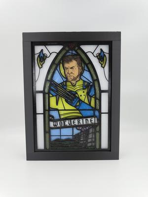 Wolverine Stained Glass Light Box