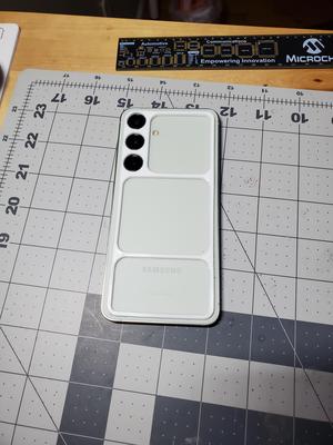 Samsung S24 Back Leveling Feet, Camera Protector