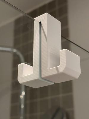 Shower cubicle two-sided hook - different sizes 6/8/10/12/14/16mm