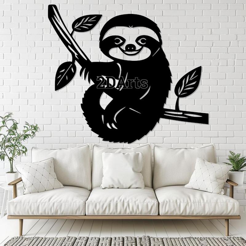 Sloth 2D Wall Art/Window Art