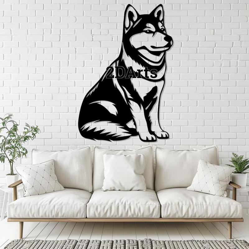 Shiba Inu 2D Wall Art/Window Art