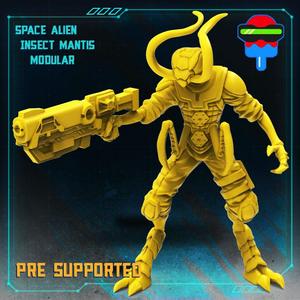SPACE ALIEN INSECT MANTIS