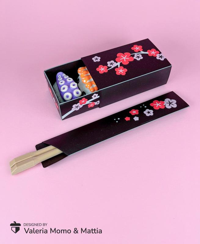 Sushi Kit for Sushi Lover, Box & Chopsticks