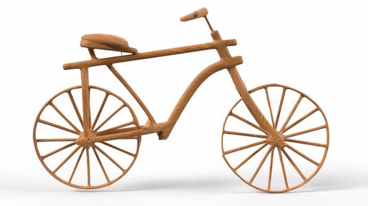 Wooden Bicycle