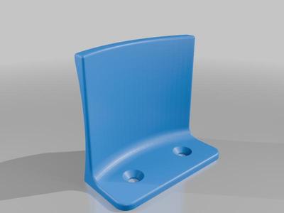 Headset holder, screw mount