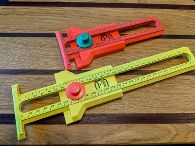 Parallel Marking Gauge with Metric Scale