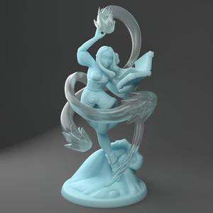 Ellie the Genasi Mage  (Water)