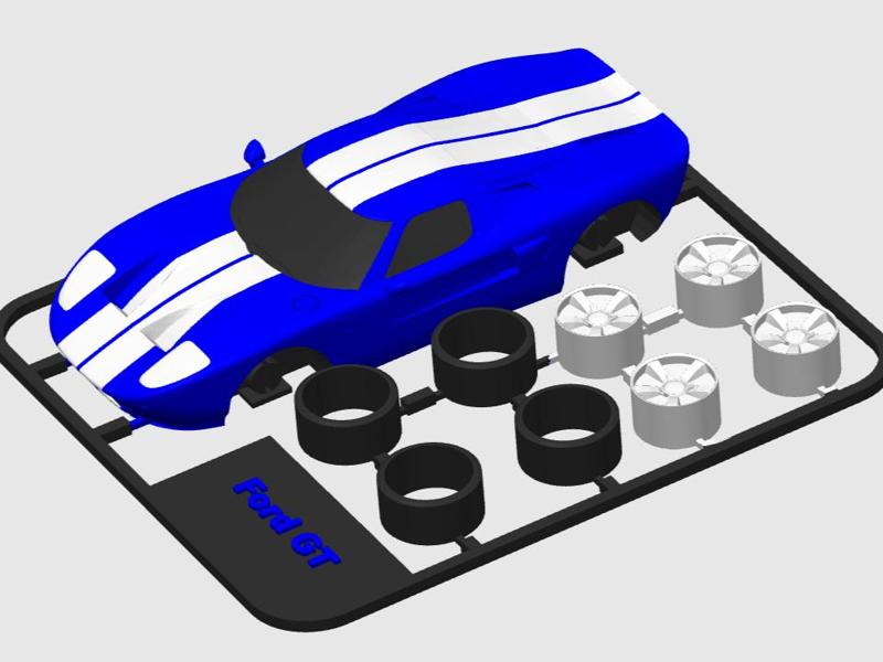 Ford GT kit card