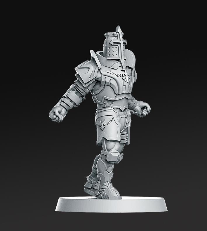 010 human line Fantasy Football 32mm