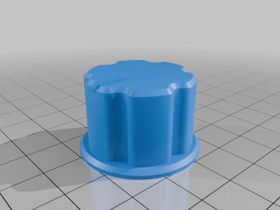 Temperature control knob