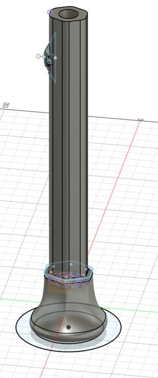 Larp sword handle