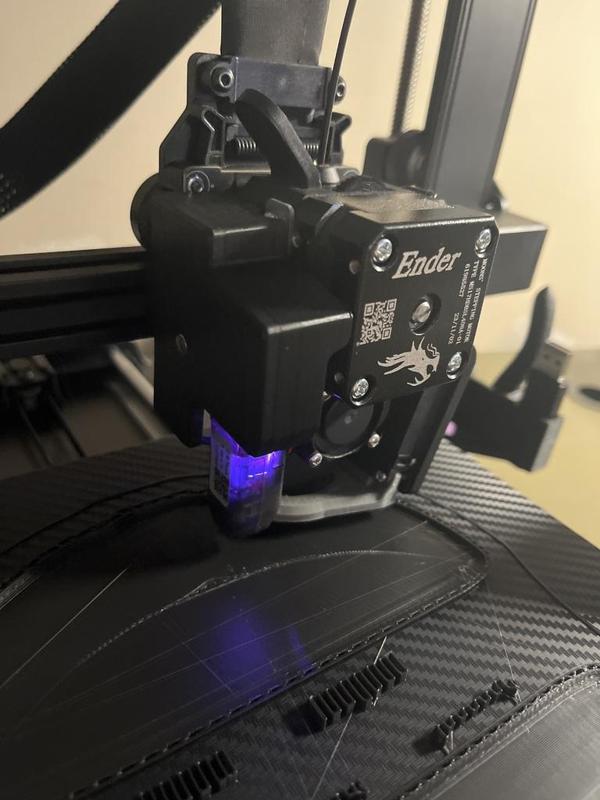 Ender 3 V3 SE left side extruder cover (No honeycomb pattern)