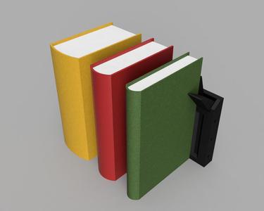 Modular stand up bookend