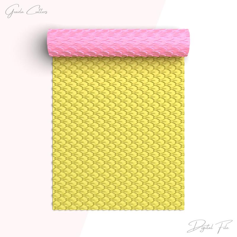 Dragon Scales Texture Roller For Polymer Clay, Skin Clay Texture Rolling Pin, Clay Tool, No: 1413