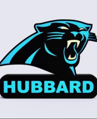 Carolina Panthers Sign - LED Strip Compatible