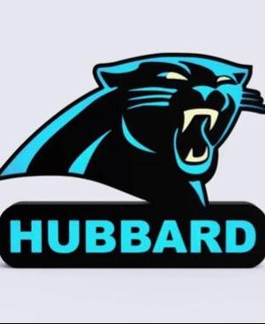 Carolina Panthers Sign - LED Strip Compatible