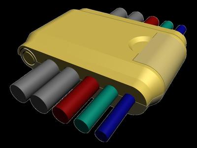 PIP Magnetic Cable/Wire Guide/Keeper