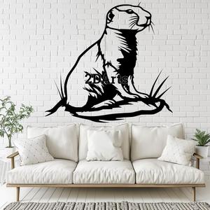 Prairie Dog 2D Wall Art/Window Art - Digital STL & SVG File