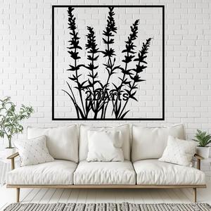 Lavender 2D Wall Art/Window Art - Digital STL & SVG File for 3D Printing or Laser Cutting