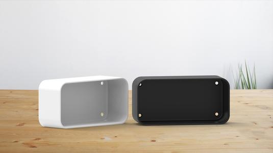 RECTANGULAR SHELF WITH ROUND EDGES