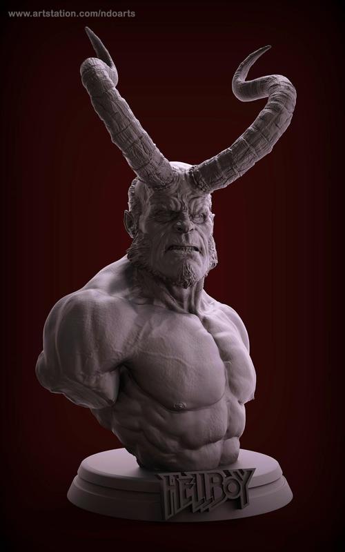 HellBoy Bust