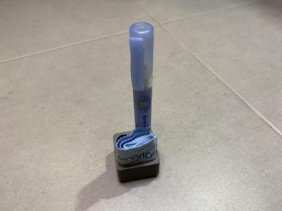 Glasses cleaning pen holder Gridfinity