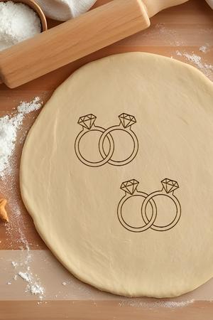 Rings Cookie Cutter, Biscuit Cutter