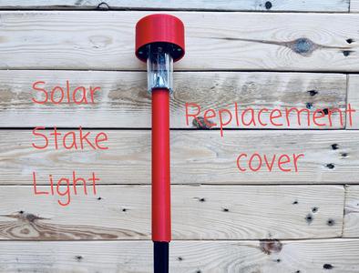 Solar Stake Light, Replacement Cover