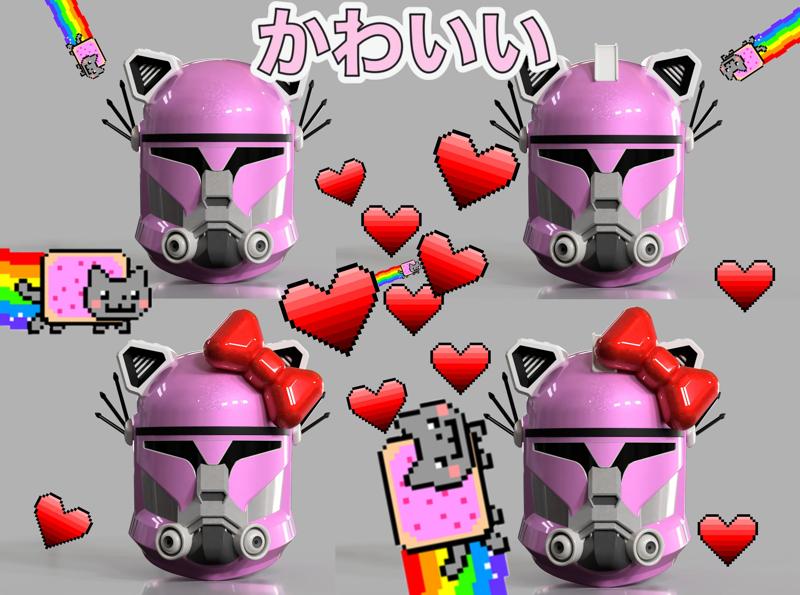 Super Kawaii Neko Torupa Herumetto v3 techno ear