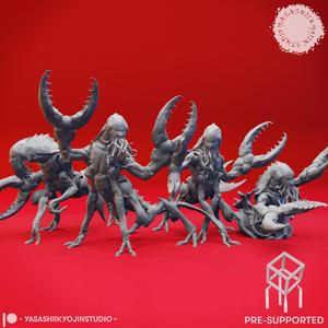 Chuul Pod - Tabletop Miniatures (Pre-Supported)