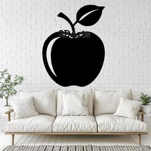 Apple 2D Wall Art/Window Art STL & SVG File for 3D Printing and Laser Cutting