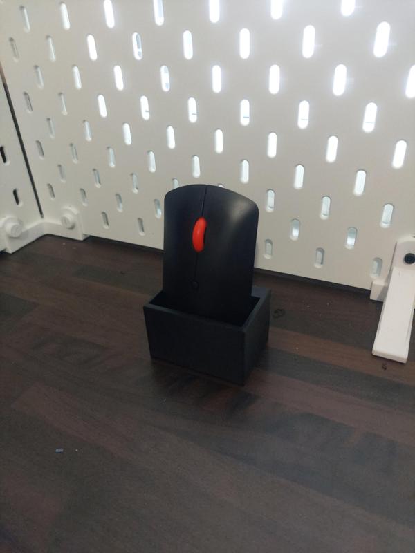 Thinkpad bluetooth mouse holder for Skadis