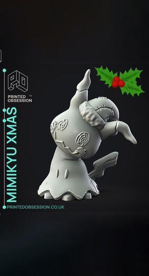 Mimikyu Xmas - Pokemon - Fan Art