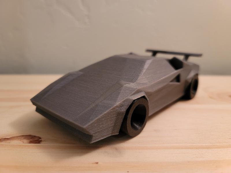 Low Poly Lamborghini Countach