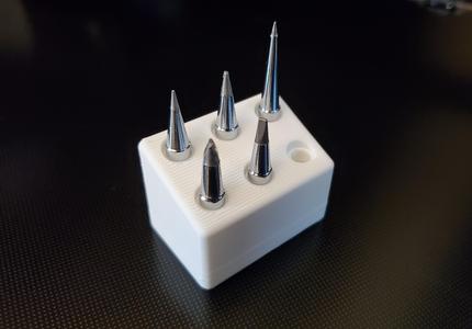 Weller ET soldering tip organizer (~5.5mm base )