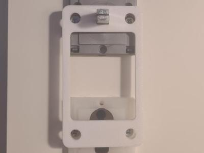 Drilling template for door fittings 38x78 d7